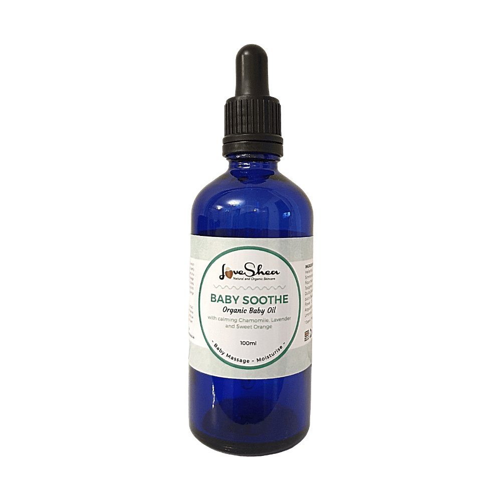 Baby Soothe Organic Oil - LoveShea Skincare