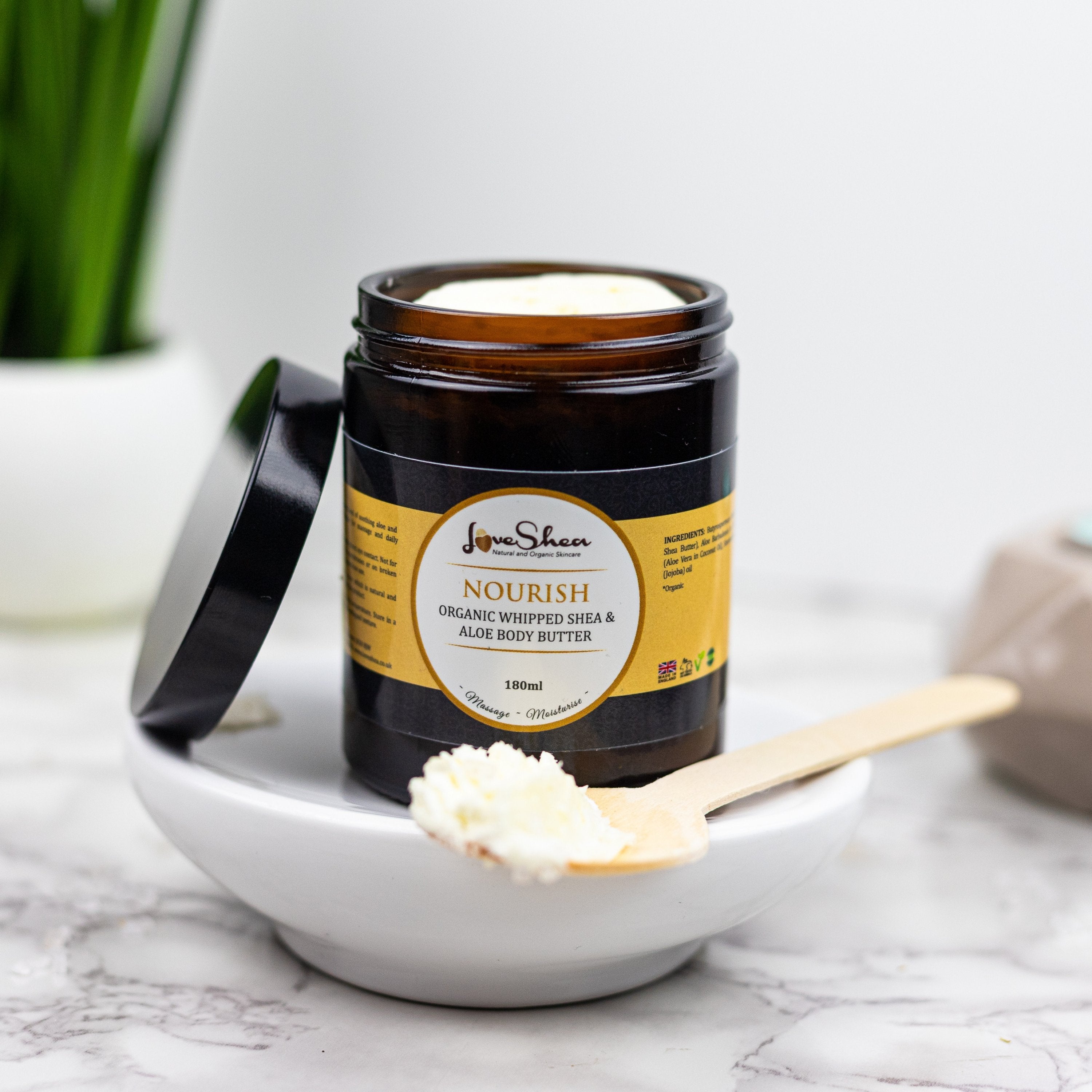 Nourish | Shea & Aloe Whipped Organic Body and Massage Butter