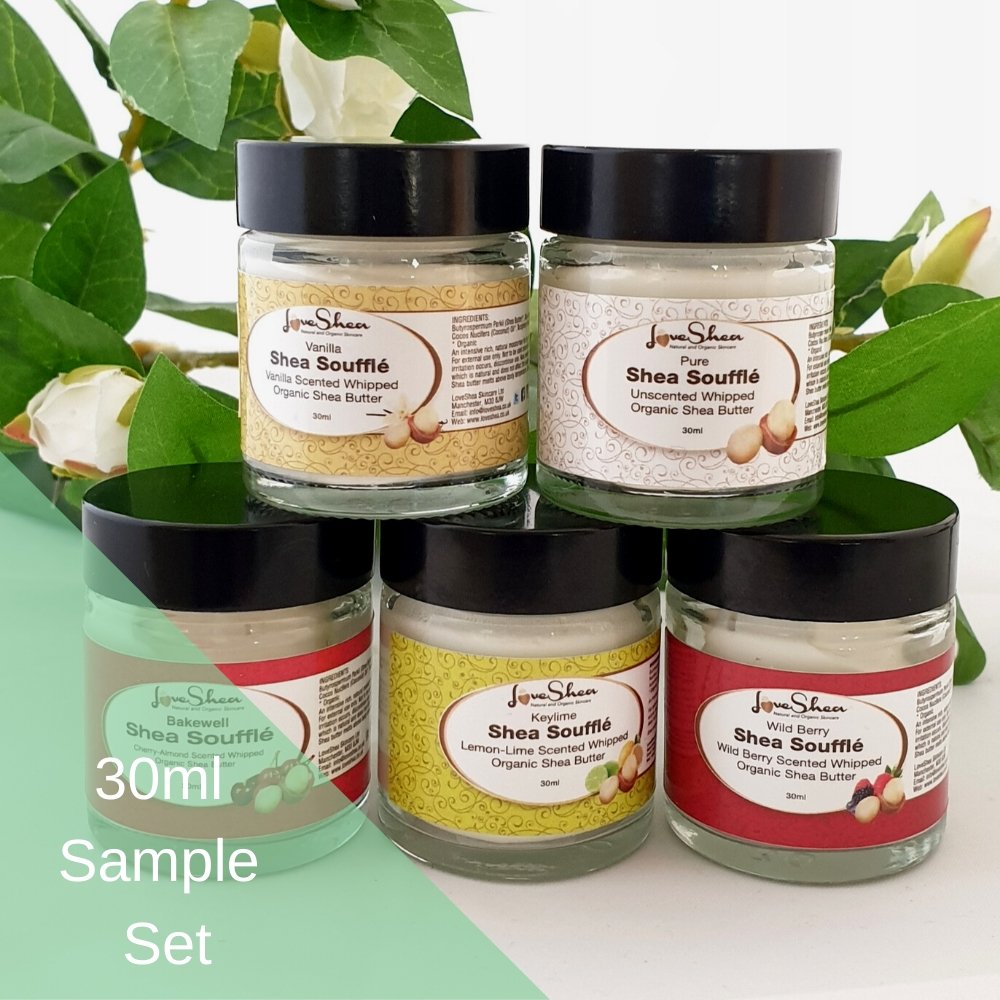 Shea Souffles - 5 x 30ml Sample Set - LoveShea Skincare