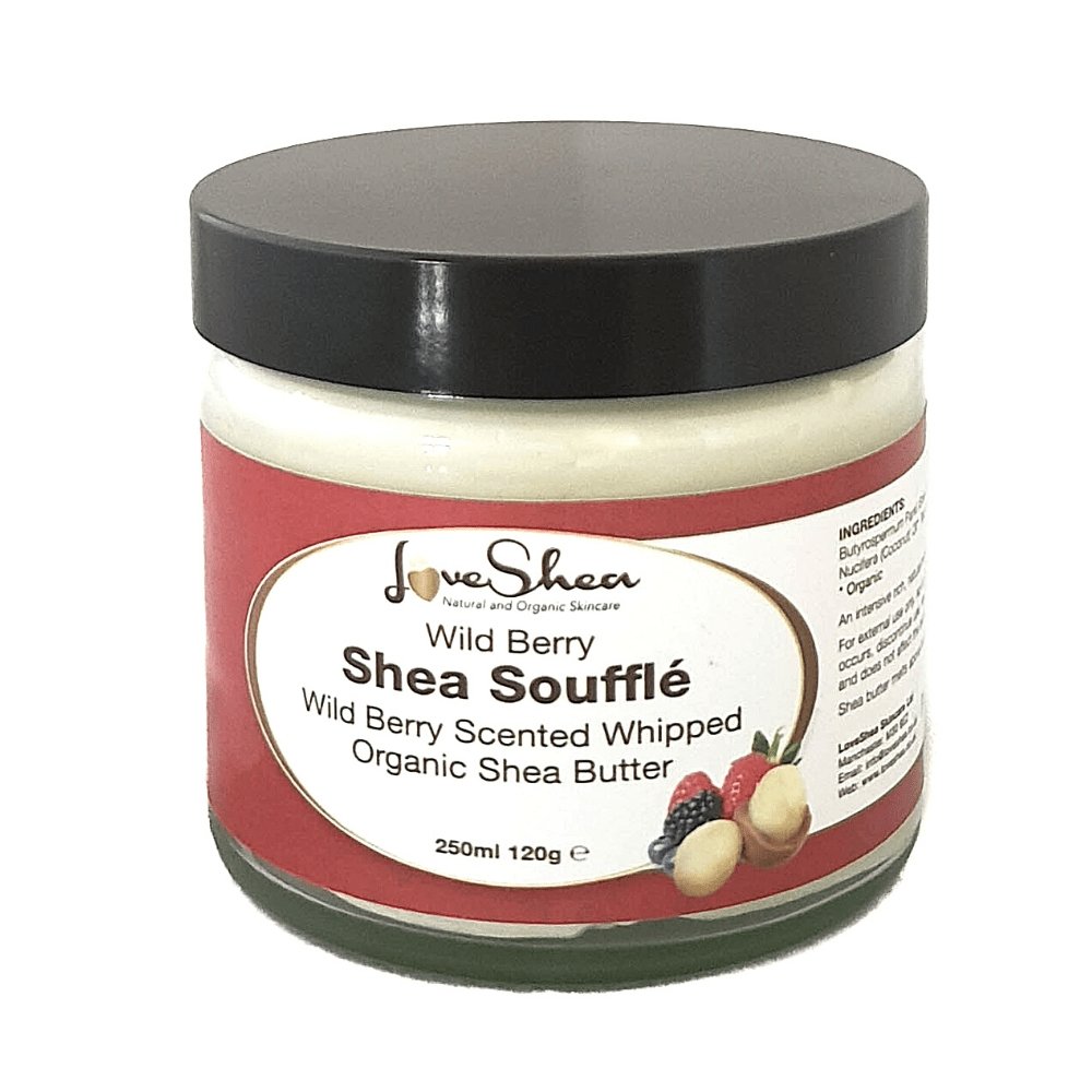 Wild Berry Soufflé | Whipped Organic Shea Butter - LoveShea Skincare