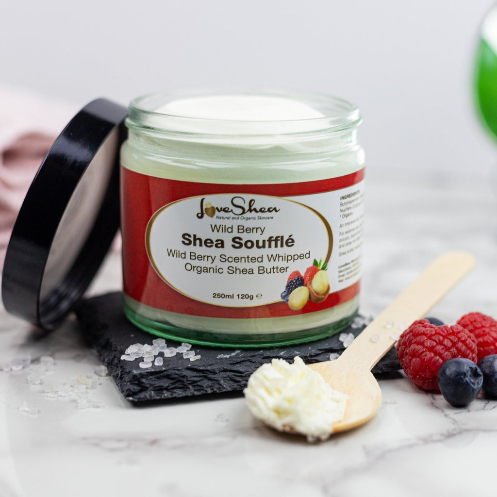 Wild Berry Soufflé | Whipped Organic Shea Butter - LoveShea Skincare